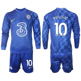 Maillot de Foot Chelsea Pulisic 10 Enfant Domicile 2021/22 ML